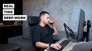 REAL TIME Deep-Work on URGENT task with me (no music): 30min. Productive Session