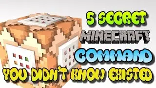 5 Secret Minecraft Commands You Didn't Know Existed