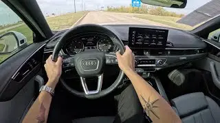 2024 Audi A4 45 S Line Premium Quattro - POV Test Drive
