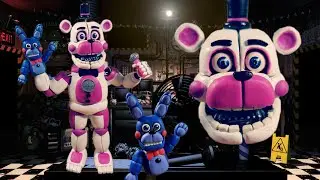 FUNTIME FREDDY😱😱,  DE PLASTILINA😯 (PORCELANA/POLYMER CLAY)