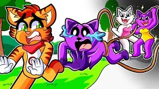 CATNAP TIENE UN CLUB DE FANS PERO ESTAN LOCAS 😱 | SRGATO Y CATNAP ESCAPAN DE FANS LOCAS EN MINECRAFT