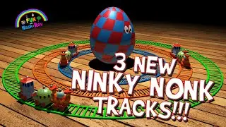 3 New NINKY NONK Train Tracks!!!  For KIDS!!!