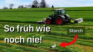 FarmVlog#168 - Erster schnitt Anfang April