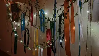 Моя комната в общежитии ✨Украшаю комнату к новому Годууу 🎄
