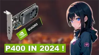CAN you PLAY some GAMES on a NVIDIA QUADRO P400 in 2024?!