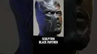 Sculpting Black Panther (Short version) 