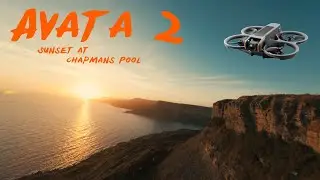 Avata 2 - Sunset at Chapmans Pool