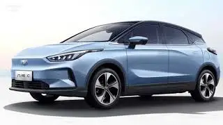 Компания Geely представила новый электрокроссовер «вживую»