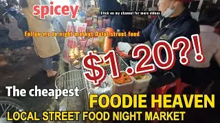 DALAT NIGHT TIME  STREET FOOD