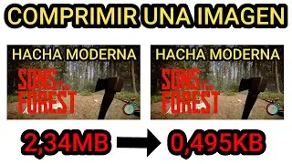 Cómo COMPRIMIR una IMAGEN Sin Perder la Calidad