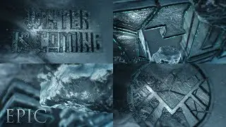 Throne Games Winter Is Coming After Effects Project