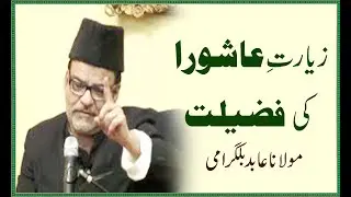 Her Mushkil Ka Hal Ziyarat Ashura Say Hay ? Maulana Abid Bilgrami
