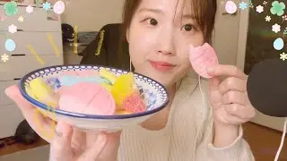 𝗔𝗦𝗠𝗥 | 🍬 드디어 먹어본 스웨덴 젤리😍💕, 또 먹고싶다🥲, swedish candy🍭, 자기 전 듣기 좋은 수다 asmr, 위스퍼링, 잠오는 소리🤍