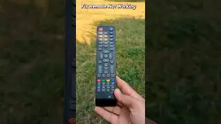 Remote Not Working? | How to Fix Key Lock on TV Remote Control