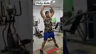 gym exercise loose weight // vicky dude......