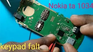 Nokia ta 1034 Menu button not working ! Nokia ta 1034 back button option button not working ?
