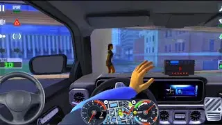 taxi sim 2022 gameplay - taxi jeep driving - best car game - android gameplay
