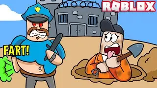 BARRY'S PRISON RUN IN ROBLOX (SIREN COP ENDING)