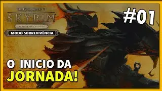 TESV: Skyrim AE Modo Sobrevivência! Inicio da Jornada!  T01EP01 | LIVE - 03 | 04/10/2023|