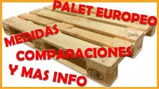 ♻️ Cuanto Mide un PALET de Madera (Europalet)