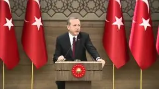 CUMHURBAŞKANI RECEP TAYYİP ERDOĞAN MUHTARLAR TOPLANTISI 23 12 2015