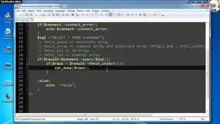 PHP and MYSQLi fetch object