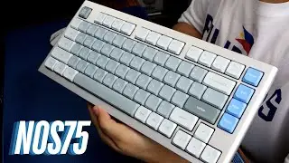 THE ULTIMATE LOW PROFILE KEYBOARD! NuPhy Nos75 Review (Filipino)