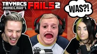 TRYMACS Minecraft FAILS.. Bringen Jodie und mich zum LACHFLASH