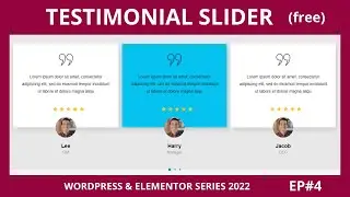how to create testimonial slider carousel in wordpress