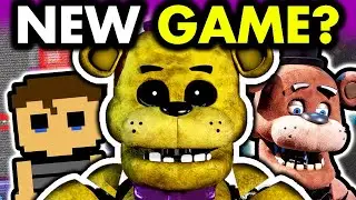 A NEW Secret FNAF Game Was Just Teased... (Five Nights At Freddy's)