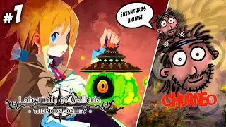 ¡NUEVAS AVENTURAS DE ROL ANIME! :) | LABYRINTH OF GALLERIA: THE MOON SOCIETY #1 | Gameplay Español