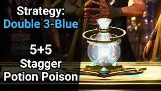 Elixir Attempt: Double 3-Blue Finish (My first 55 -- Stagger + Potion Poisoning)