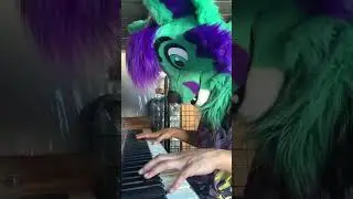 Golden Hour #piano #jvke #goldenhour #fursuit #fursuiters #fyp #fypシ゚viral