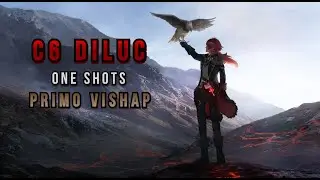 C6 Diluc One Shot Primo Geovishap | Genshin Impact