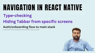 React Native Navigation with Typescript
