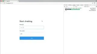 05 build a multi user video chat app 289 setting the room and users name hd