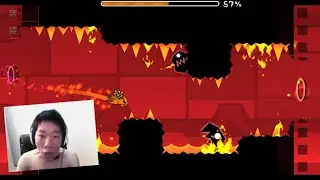 When you die in Geometry Dash...