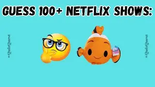 Guess The Netflix Show By Emoji | guess the netflix show by the emojis 📺