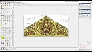 3D Design Relief File Toolphath sulison ArtCam 2008