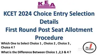 How to Do KCET Choice Entry 2024|KCET First Round Choice Selection| UGCET Choice Entry process