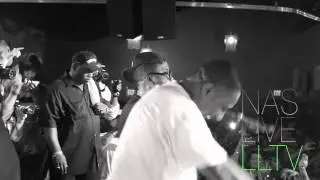 Nas Performs Live Alongside Maino