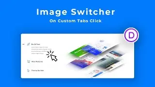 How to create Image Switcher on Custom Tabs click in Divi