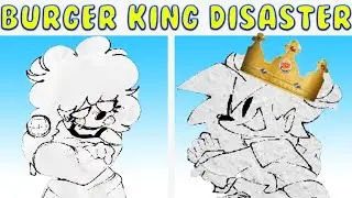 Friday Night Funkin' - BURGER KING DISASTER [FNF MOD/HARD]