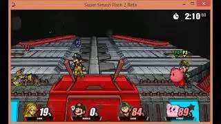 Super Smash Flash 2 - Jogando de Link