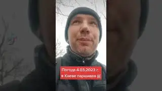 Погода в Киеве паршивая. 