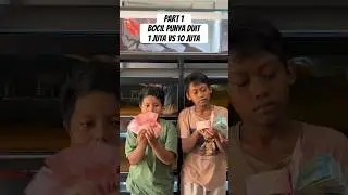 Part 1/ Kid with 1 Million Rupiah vs 10 Million Rupiah Buy Channa Fish 