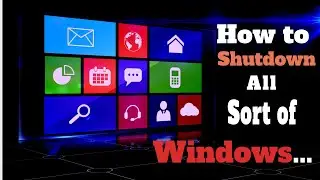 How to shut down computers Regarding  All sort of windows...#Easy,