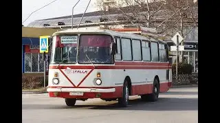 ЛАЗ 695Н А 223 ХК 82 Маршрут Евпатория - Карьерное