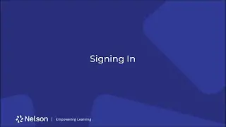 eCollection: Signing In