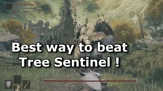 Elden Ring - Best way to beat Tree Sentinel at the beginning of the game